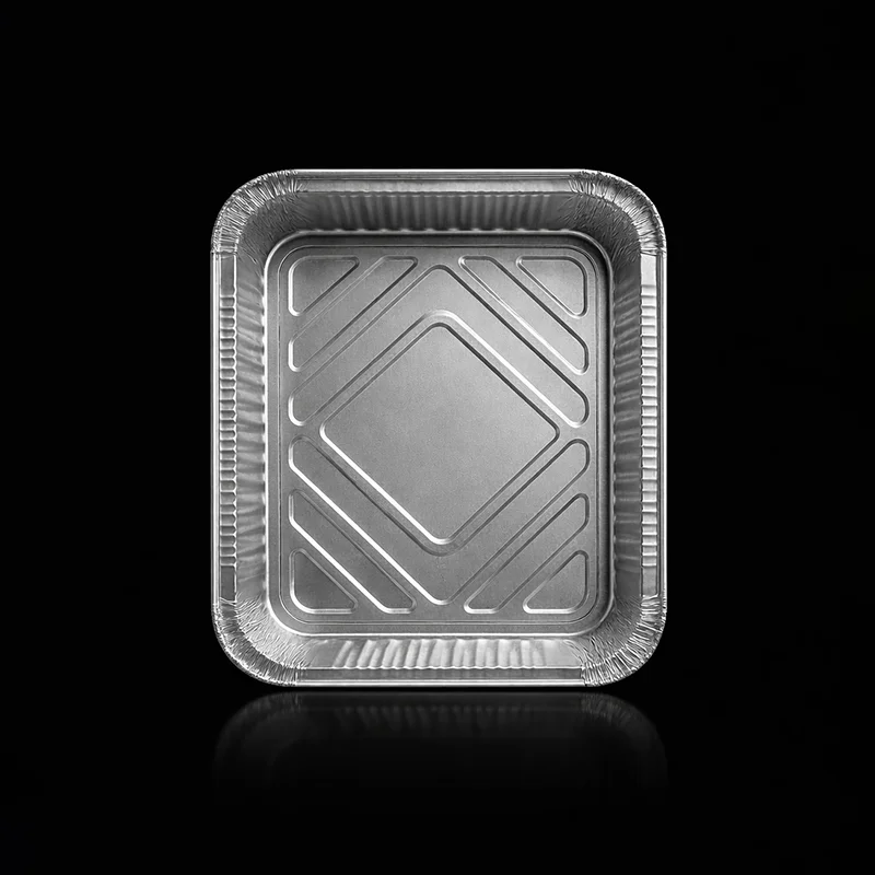 Aluminum plate for 3 people