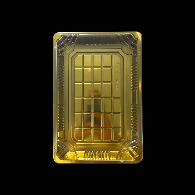 Small rectangular gold box